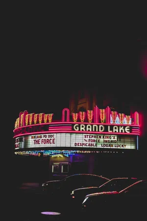 Grand Lake Movie Theater Exterior Wallpaper