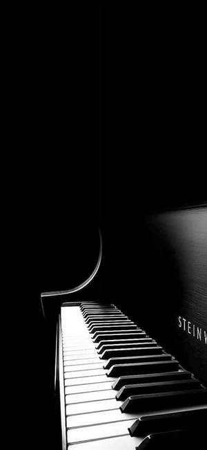 Grand Piano Black Apple Iphone Wallpaper