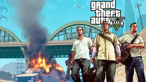 Grand Theft Auto 5: Nighttime In The City Wallpaper