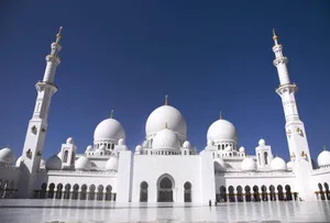 Grand_ White_ Mosque_ Architecture Wallpaper