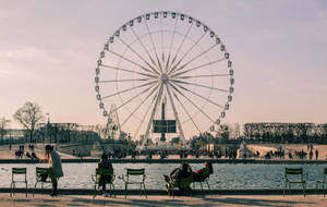 Grande Roue De Paris In Uk Wallpaper