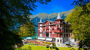 Grandhotel Giessbach Switzerland Wallpaper