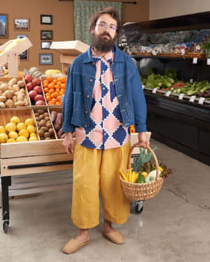 Granola Aesthetic_ Shopping At Farmers Market.jpg Wallpaper