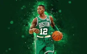 Grant Williams Boston Basketball Team Wallpaper