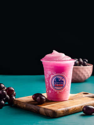 Grape Slushy By London Slush Wallpaper