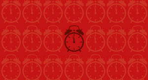 Graphic Alarm Clocks Wallpaper