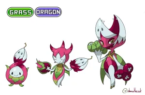 Grass And Dragon Type Roserade Wallpaper