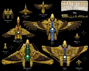 Gratuitous The Swarm Team Wallpaper