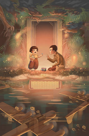 Grave Of The Fireflies Bomb Shelter Wallpaper