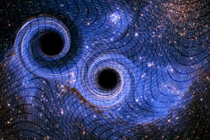 Gravitational Waves In Space Wallpaper