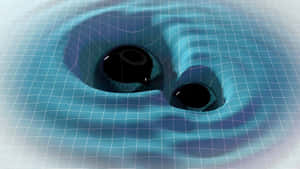 Gravitational Waves In Space Wallpaper