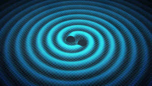 Gravitational Waves In Space-time Fabric Wallpaper