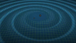 Gravitational Waves Visualization Wallpaper