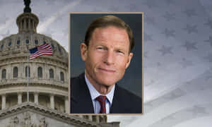 Gray Aesthetic Richard Blumenthal Desktop Wallpaper