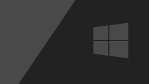 Gray And Black Windows 10 Hd Wallpaper