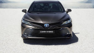 Gray Camry Hybrid Toyota 4k Wallpaper