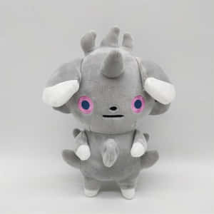 Gray Espurr Stuffed Toy Wallpaper