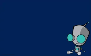 Gray Robot Invader Zim Wallpaper