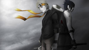 Grayscale Powerful Naruto Characters Wallpaper