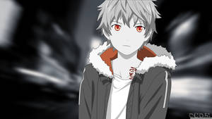 Grayscale Yukine Noragami Desktop Wallpaper