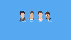 Grease Iconic Look Vector Art Wallpaper