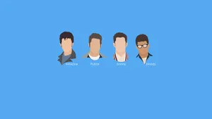 Grease Iconic Look Vector Art Wallpaper