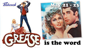 Grease Title Poster Illustration Wallpaper