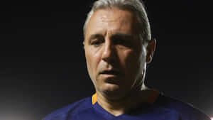 Great Footballer Hristo Stoichkov Wallpaper