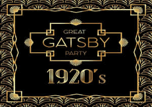 Great Gatsby 1920s Party Wallpaper