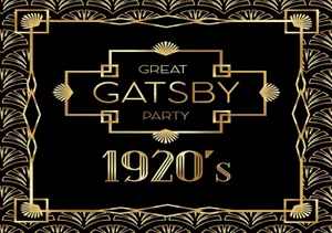 Great Gatsby 1920s Party Wallpaper