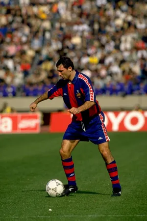 Great Professional Footballer Hristo Stoichkov Wallpaper