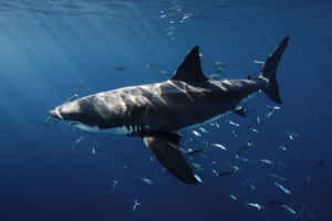 Great_ White_ Shark_ Underwater Wallpaper