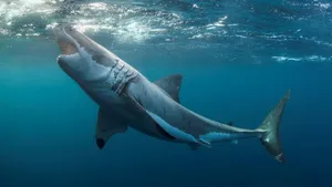 Great_ White_ Shark_ Underwater Wallpaper