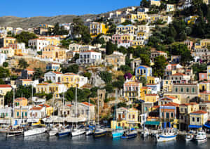 Greek Island – A Mediterranean Paradise Wallpaper