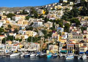Greek Island – A Mediterranean Paradise Wallpaper