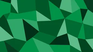 Green Abstract Polygon Pattern Wallpaper