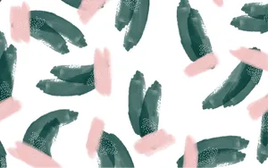 Green And Pink Abstract Art Nice Desktop Wallpaper