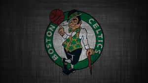 Green And White: The Celtics Logo Wallpaper