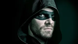 Green Arrow Mask Wallpaper