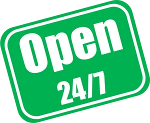 Green Available Open Wallpaper