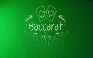 Green Background Chalk-like Text Of 