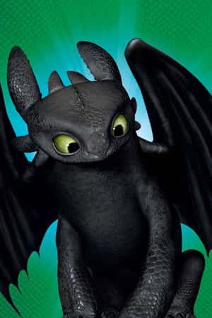 Green Background Of Dragons Riders Of Berk Toothless Wallpaper