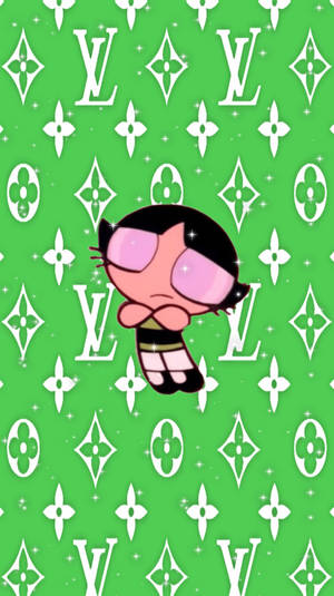 Green Baddie Buttercup Wallpaper