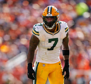 Green Bay Packers Linebacker Quay Walker Wallpaper