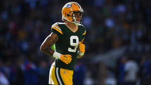 Green Bay Packers Player Number9 Wallpaper