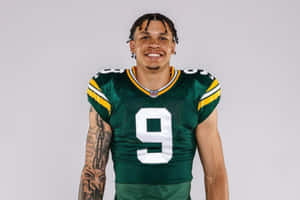 Green Bay Packers Player Number9 Wallpaper