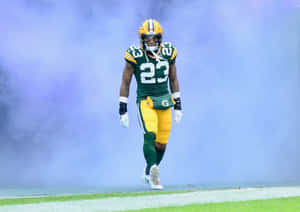 Green Bay Packers Player23 Walkingon Field Wallpaper