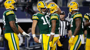 Green Bay Packers Team Huddle Wallpaper