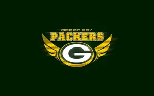 Green Bay Packers Winged Logo Wallpaper