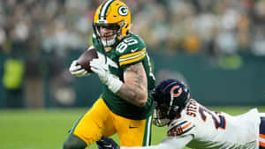 Green Bay Player Evades Tackle Wallpaper